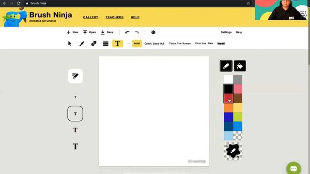 Brush Ninja Tutorial + How To Make A Cute Strawberry Gif