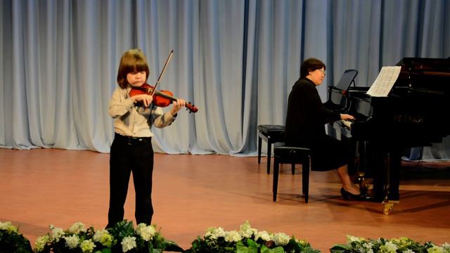 Антипов Данила. Ф. Зейц Концерт G-dur II, III части.