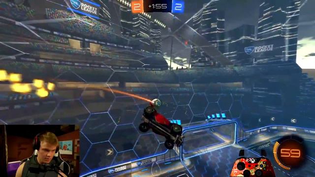 ROCKET LEAGUE STREAMSANITY 19 ! (BEST GOALS - FUSURE, BREEZI, NEX, HENKOVIC, PETHY)