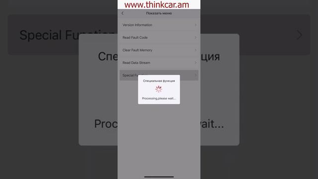 Thinkcar Thinkdiag On IOS IPHONE - Diagnose Mercedes-Benz CLK 2005 Year