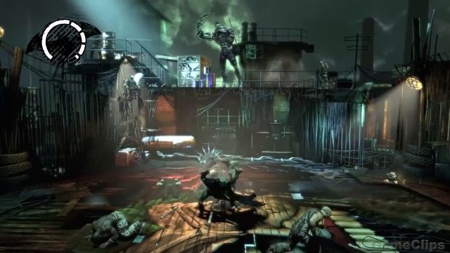 BATMAN Vs MONSTER JOKER Fight Scene Cinematic - Batman Arkham Asylum