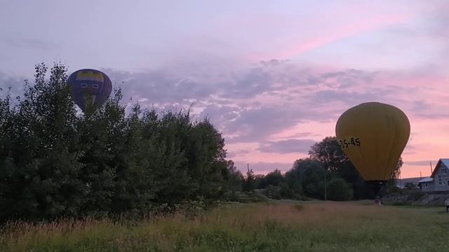 Небесная ярмарка в небе над Кунгуром. Воздушные шары