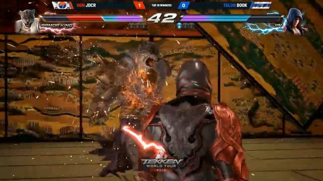 JDCR (Armor King) Vs Book (Jin) - Tekken 7 World Tour
