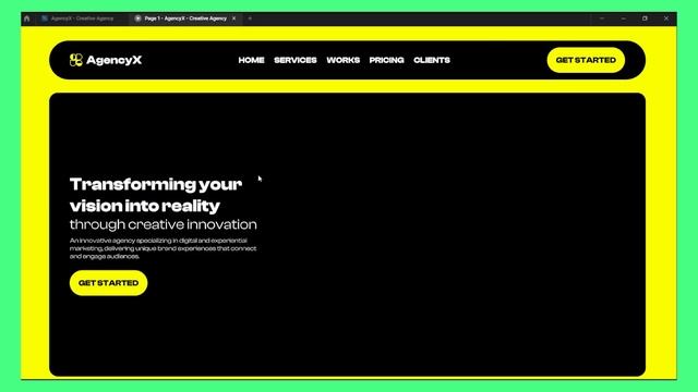 Animation In Website Header Section | Shapes Resizing Animation In Figma | UI Design Tutorial