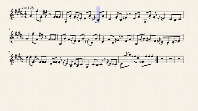 Sans. (Undertale) - Violin Solo