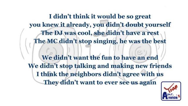 Simply A Party (Past Simple)