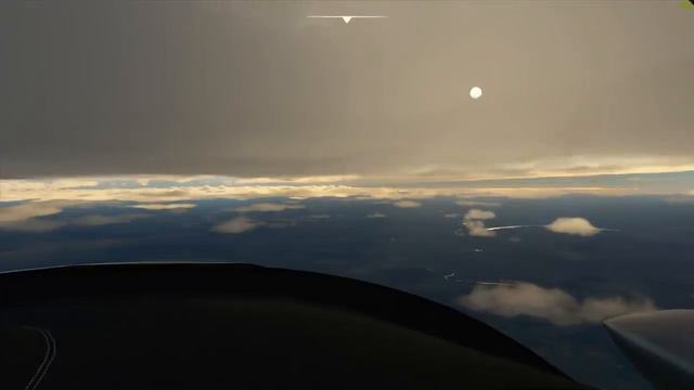 Microsoft Flight Simulator - Тип полета _Y_ на Diamond DA-62 Минск - Могилев