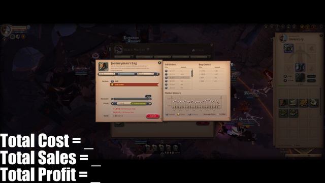 How I Made 198% Profit In Albion Online With T3 Bags | The Billionaire Project