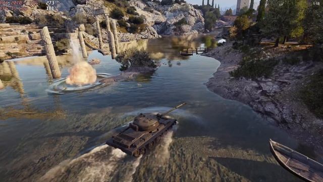 ? NVIDIA GeForce RTX 2070 Laptop - World of Tanks gameplay benchmarks 1080p