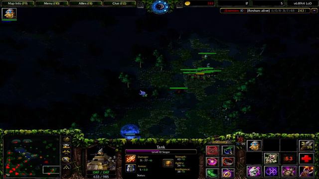 Warcraft III Reforged Dota LoD -- Support Hero With Sieger