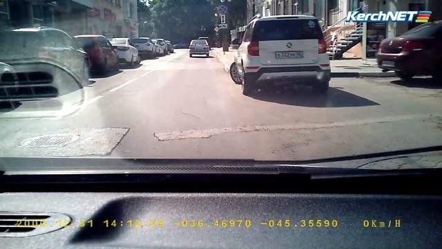 В Керчи заблудился иногородний водитель