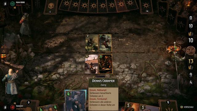 Gwent Homecoming Gameplay Deutsch #9 Feldmarschall Duda Ist Brrrillant!