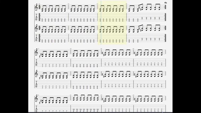 Exploding - Reloading - (no Guitar)+tabs - Scars On Broadway