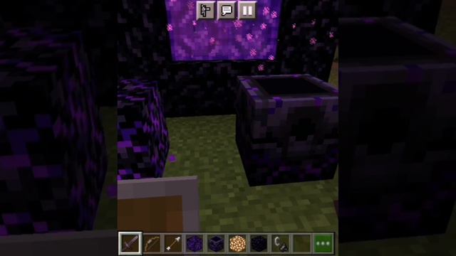 майнкрафт почему обсидиан плачет