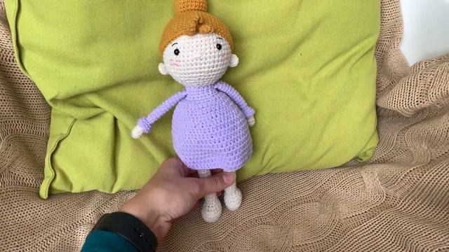 Куколка Ангелочек. Обзор | Amigurumi Crochet Angel Doll. Overview