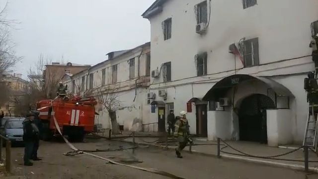 Пожар в СИЗО 