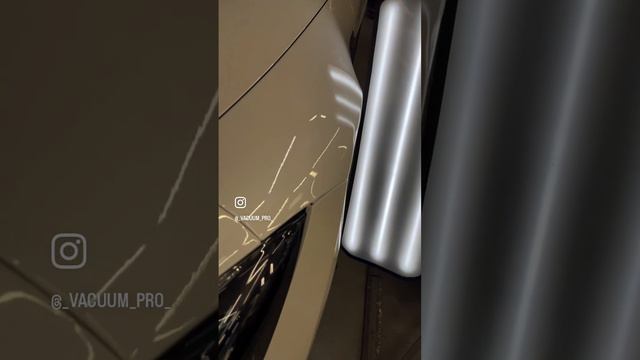 Удаление вмятин без покраски!  Vacuum_pro Spb #shorts