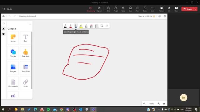 How To Draw On Screen Microsoft Teams Tutorial