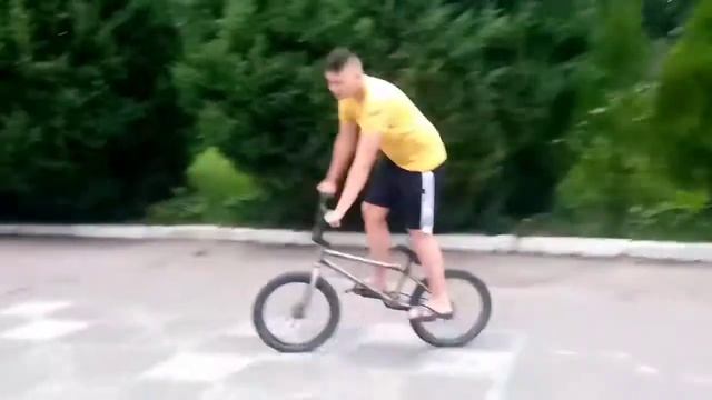 ПОКАТУШКИ НА БМХ 1  ДРОПНУЛ И СЛОМАЛ РАМУ  В ЕХАЛ В КУСТЫ И ЗА ХЕЙТЕРА