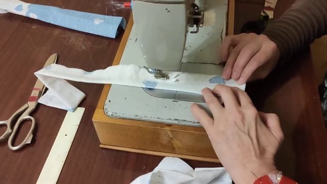 03.  Обробка пояса та бретелі фартуха (дистанційне навчання)