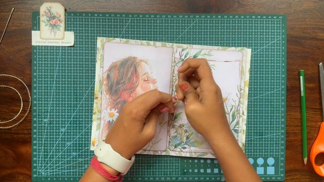 Daisy Spring Junk Journal - Citrus Journal Studio By Subi