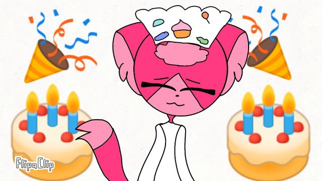 Арт для @🍭кенди кет мяу😺 с днем рождения