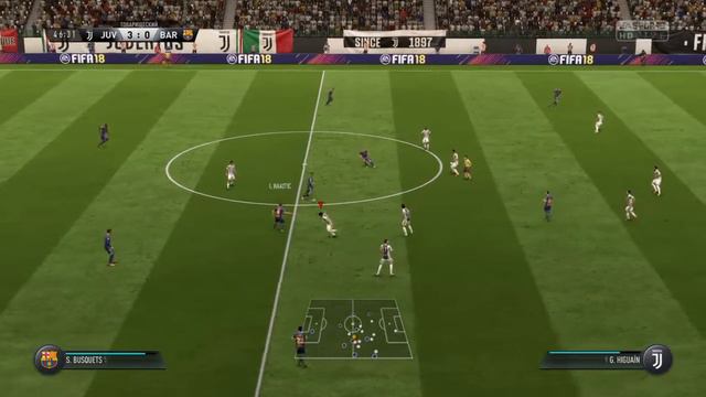 Fifa 18 Ювентус Vs барселоны