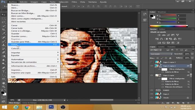EFECTO GRAFFITI CON PHOTOSHOP TUTORIAL