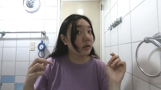 cutting my bangs? // curtain bangs for round face