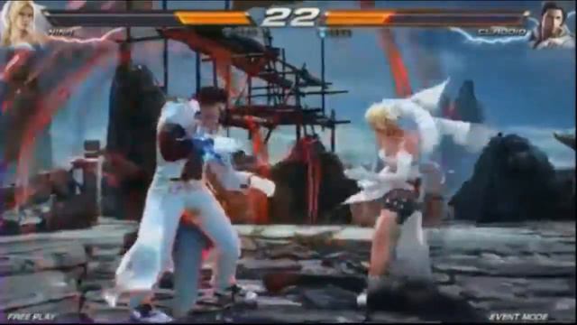 Tekken 7 Fated Retribution Location Test - Nina Vs Claudio 2