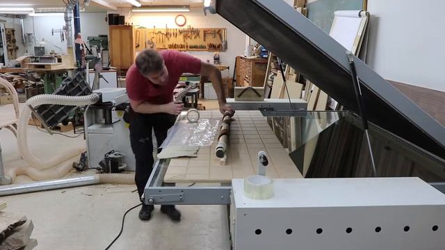 Vacuum Press For Woodworking, Laminating, Bending Wood Veneer Spiral