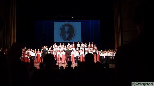 Тропарь Сретения Господня, глас 1. Исполняет сводный хор II фестиваля духовной музыки