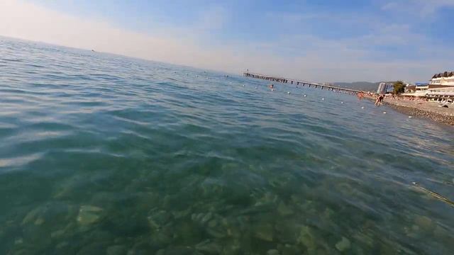 ЛАЗАРЕВСКОЕ 2020?СОЧИ. Море супер! Кто приехал в октябре не пожалеет! +22 и чистое!!!