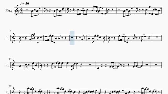SUPER EASY Flute Sheet Music: How To Play True  By Yoari