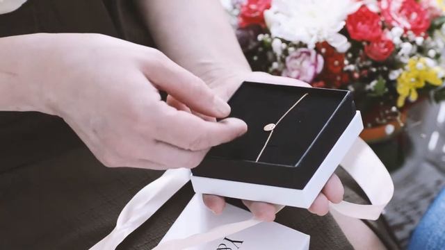 Золотой браслет в подарок Маме ART OF GLOW