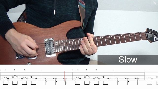 Black Sabbath - Paranoid Intro Guitar Riff (with Tabs)