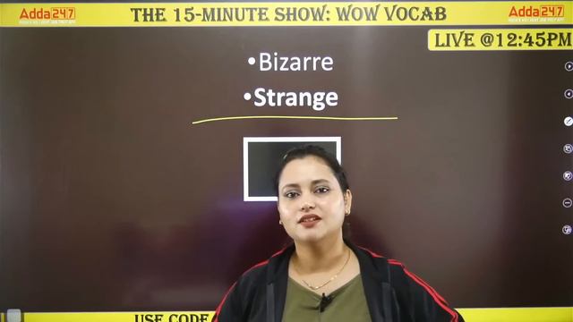 WOW VOCAB | English Vocabulary For Competitive Exams | Class #202 | Rupam Chikara