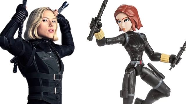 Black Panther & Black Widow Disney Infinity Inspired 