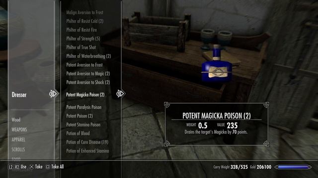 Skyrim Potions After Platinum