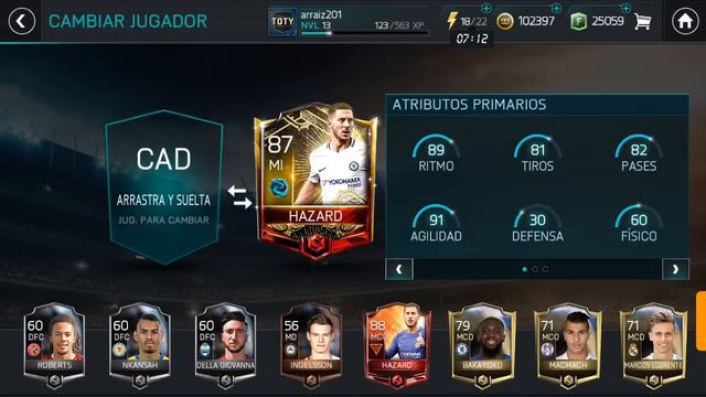 Mi Primer Heroe Del Equipo Abriendo Sobres Del Chelsea FIFA MOBILE 18 Español Arraiz Games