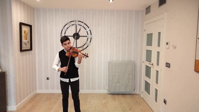 Wieniawski Etude Op.8 N.4 Hugo Beltrán Violín ( 13 Años).