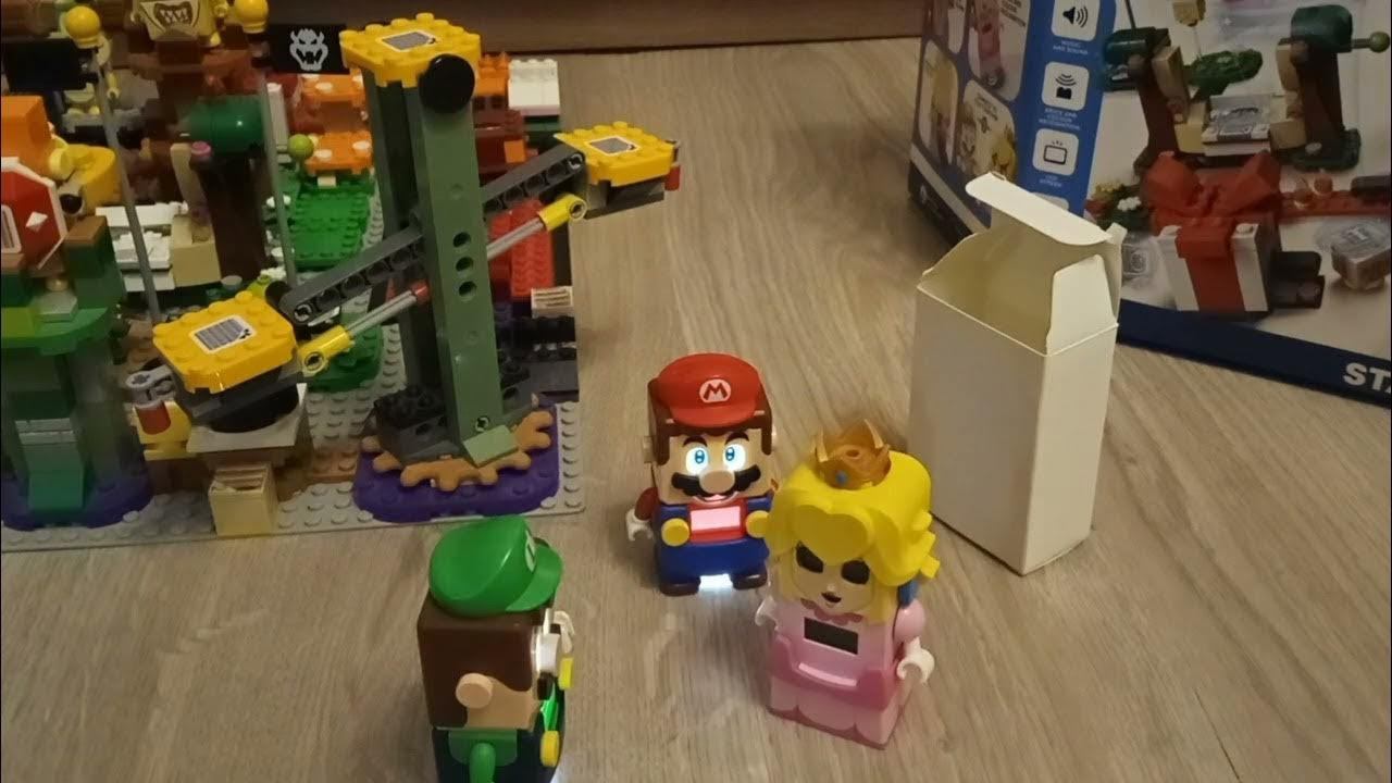 Lego Peach Time! Finally Lego Super Mario Is Upgrated! Showcase Review By Me