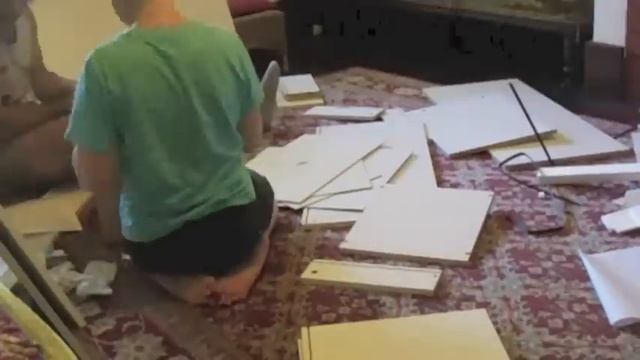 My New Desk - Unboxing And Setup (Early 2013)