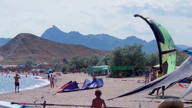 Кайтсёрфинг и винсёрфинг в Коктебеле 