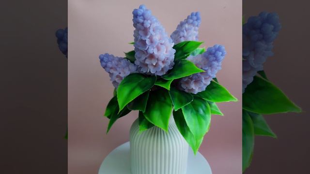 Букет из мыла сирень