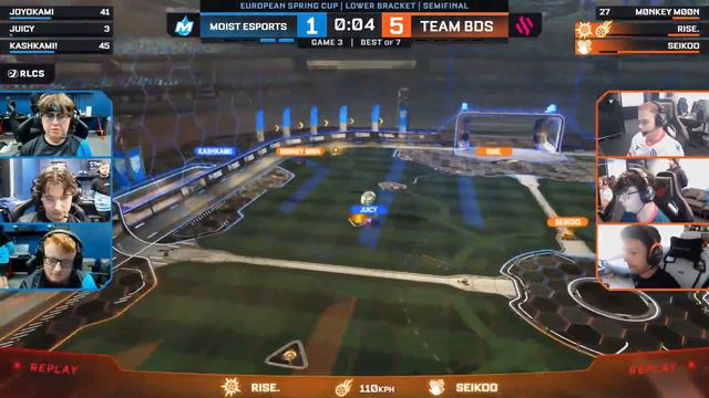 MONKEY MOON DEMOS HIS OWN TEAMMATE In RLCS ???