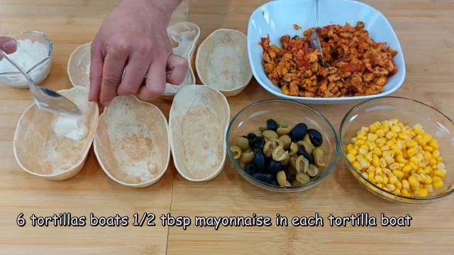 Tortilla Wrap Recipe Chicken Tortilla Boats Mexican Food