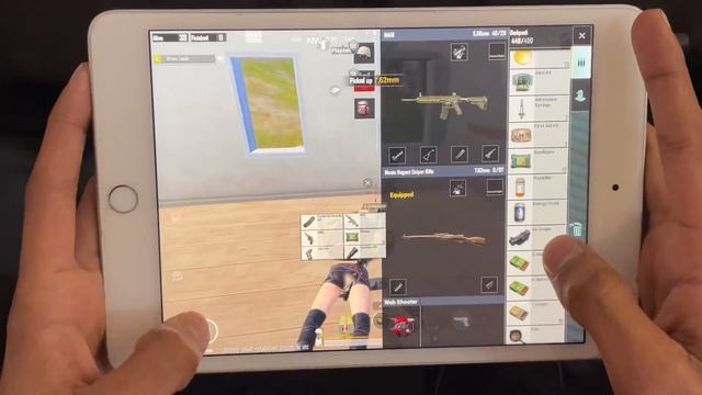 King Of Sniper !! IPad 4 Fingers Claw Handcam Gameplay || Pubg Mobile