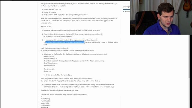 Victron VenusOS & Rasperry Pi | Show Processor Temperature | How To Configure