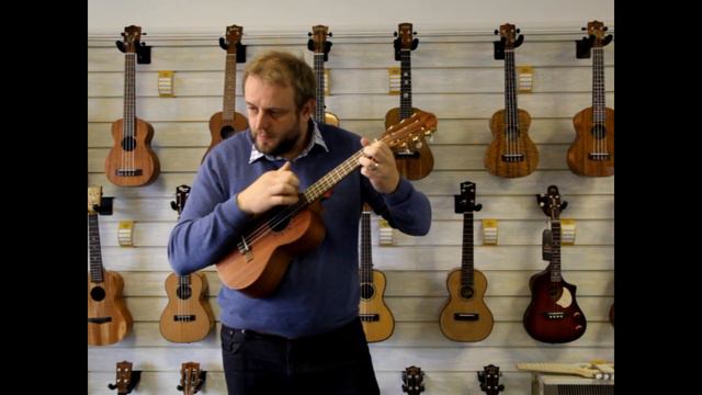 Baton Rouge V2-T6 Tenor Ukulele Demonstration